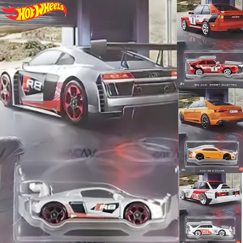 Model Kit Cars - Hot Wheels Grt01 Silver Standard High-Performance