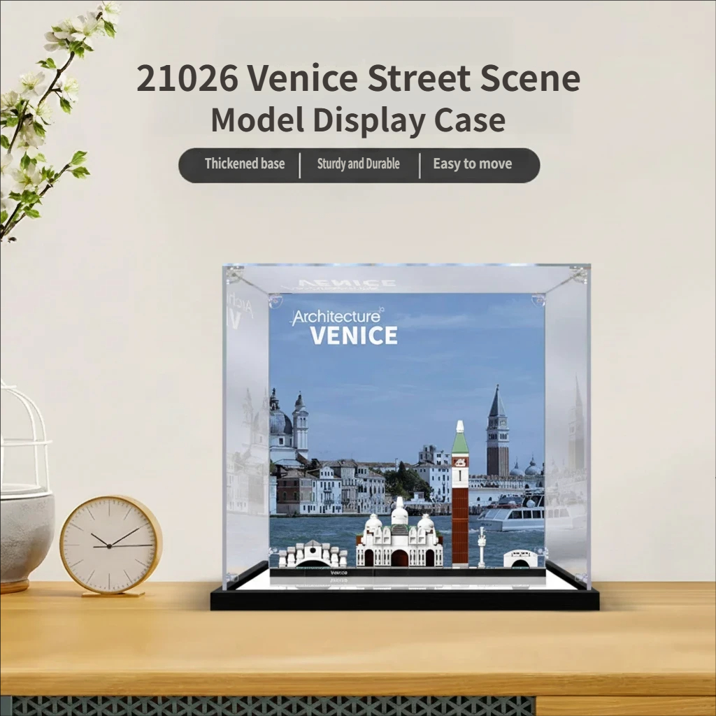 Model Kit Display Case - Acrylic Display Box for Lego 21026