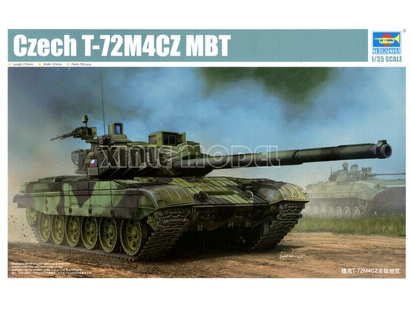 Model Kit Zvezda - Trumpeter Plastic Assembled Tank Model Kit