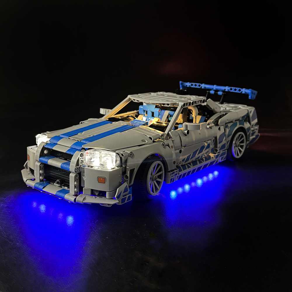 Model Kit R34 - BYB LED Light Kit For LEGO