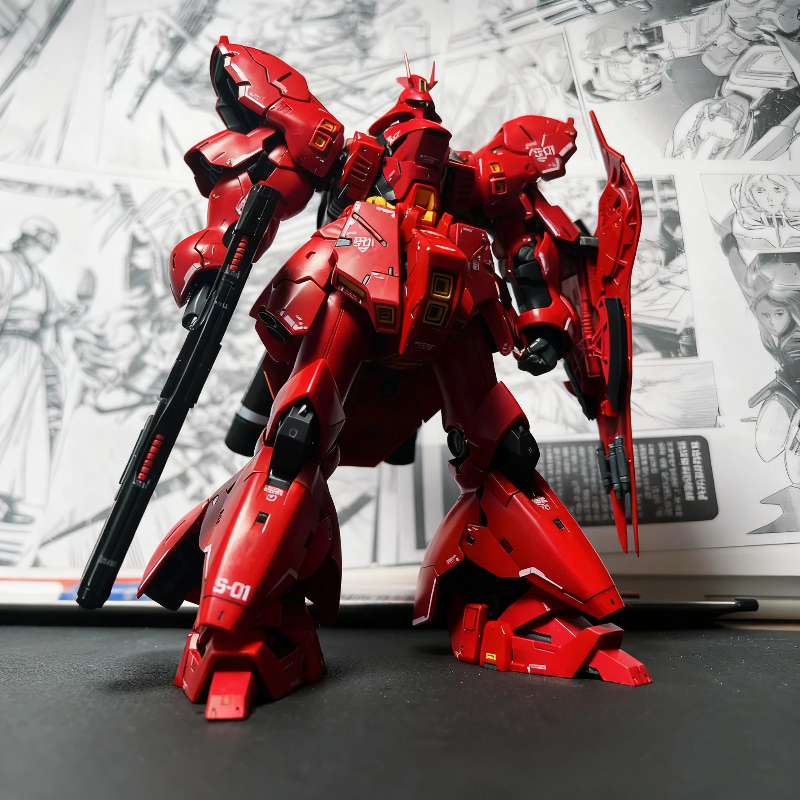 Model Kit Pg - GaoGao RG Sazabi 1/144 Plastic Assembly
