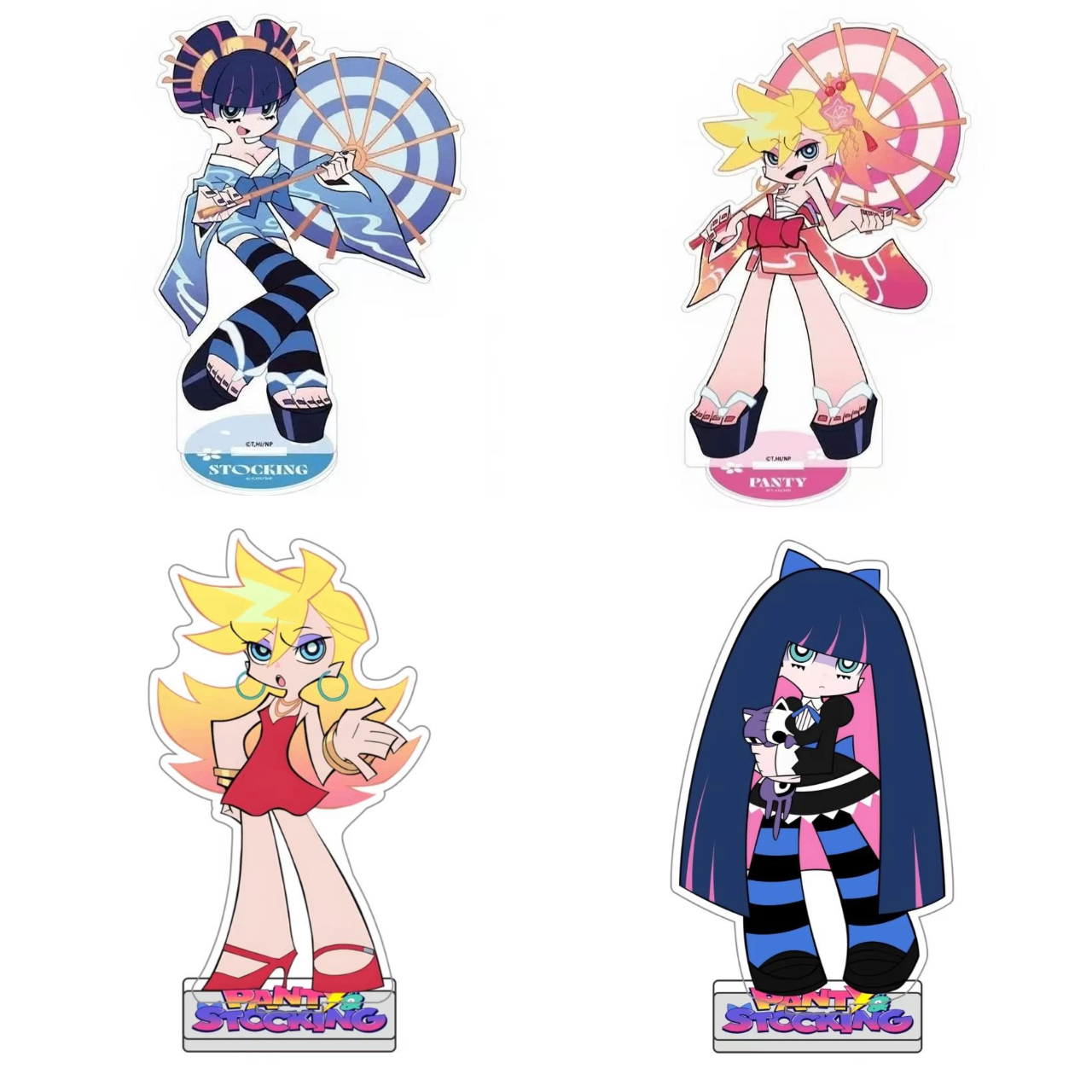 Model Kit Holder - Anime Panty & Stocking with Garterbelt