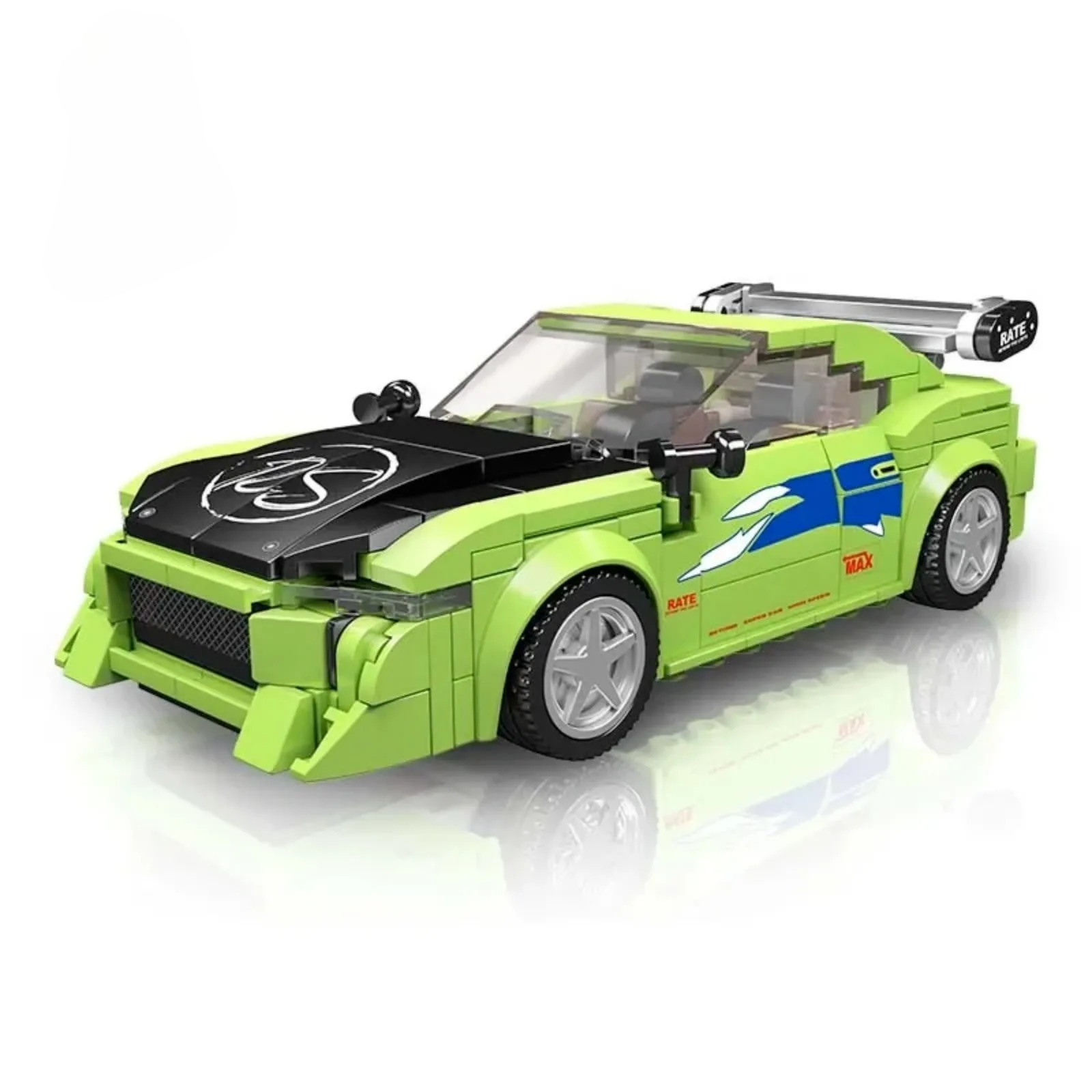 Model Kit Display Case - Mould King 27033 Racing Car Model