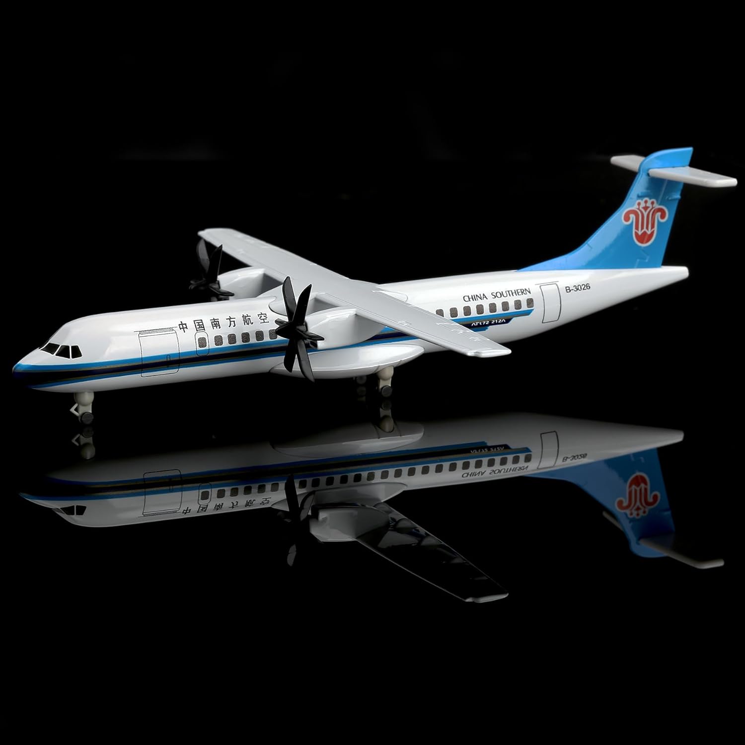 Model Kit Plane - 1/300 Scale China Southern ATR Airplane
