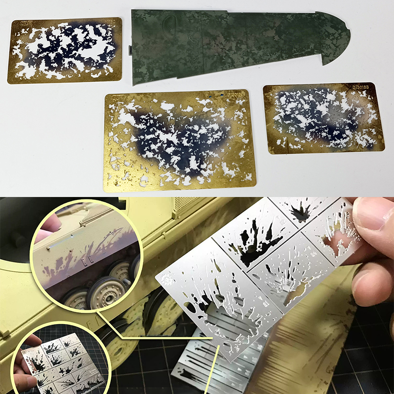 Paint Model Kit - Scale model kit painting tools Reusable