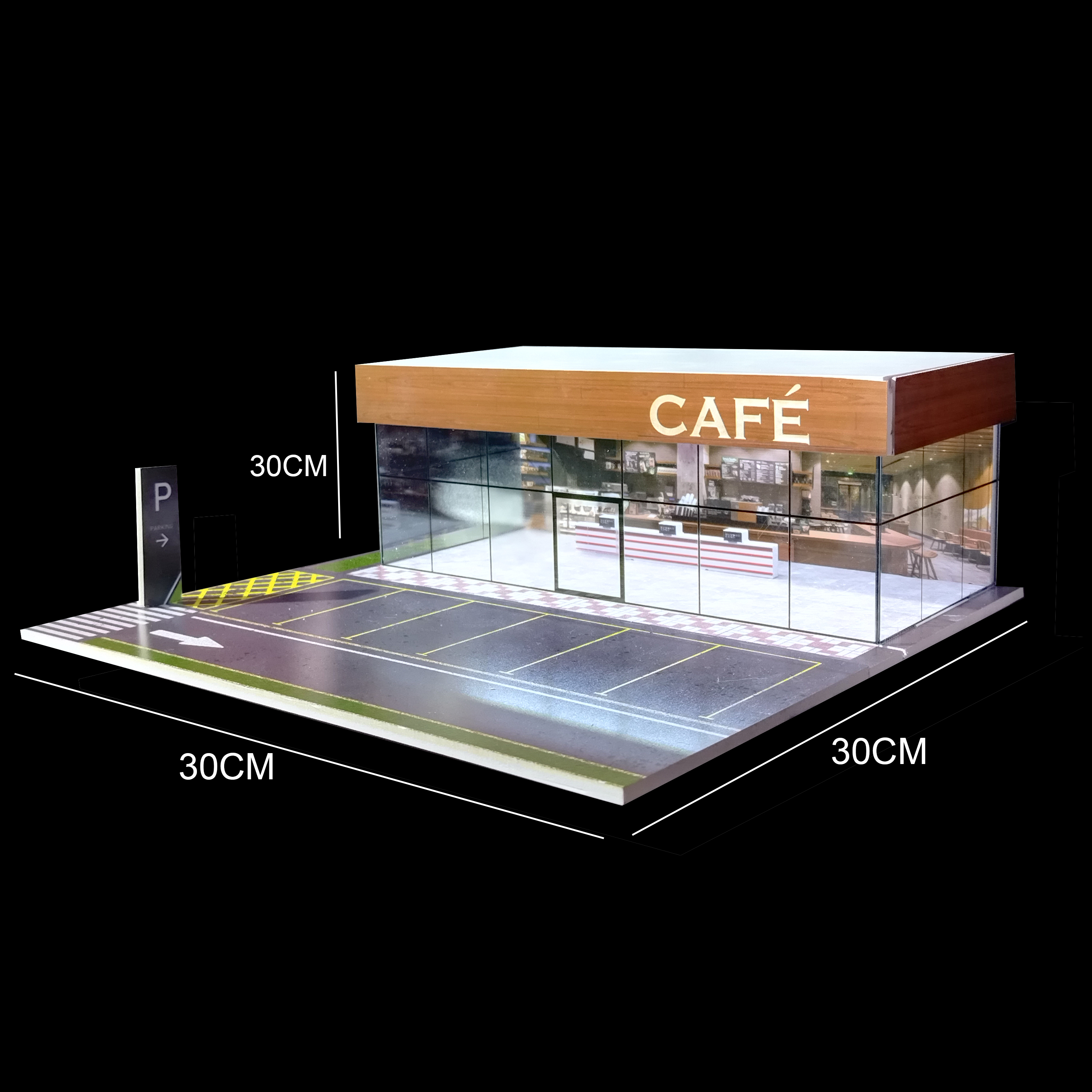 1/64 Scale LED Car Garage Dior - Model Kit Display Case recensione e prezzo