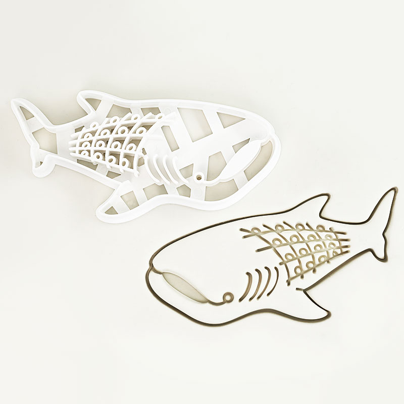 1 Pc/4 Pcs Shark Cookie Cutter - Model Kit Tank recensione e prezzo