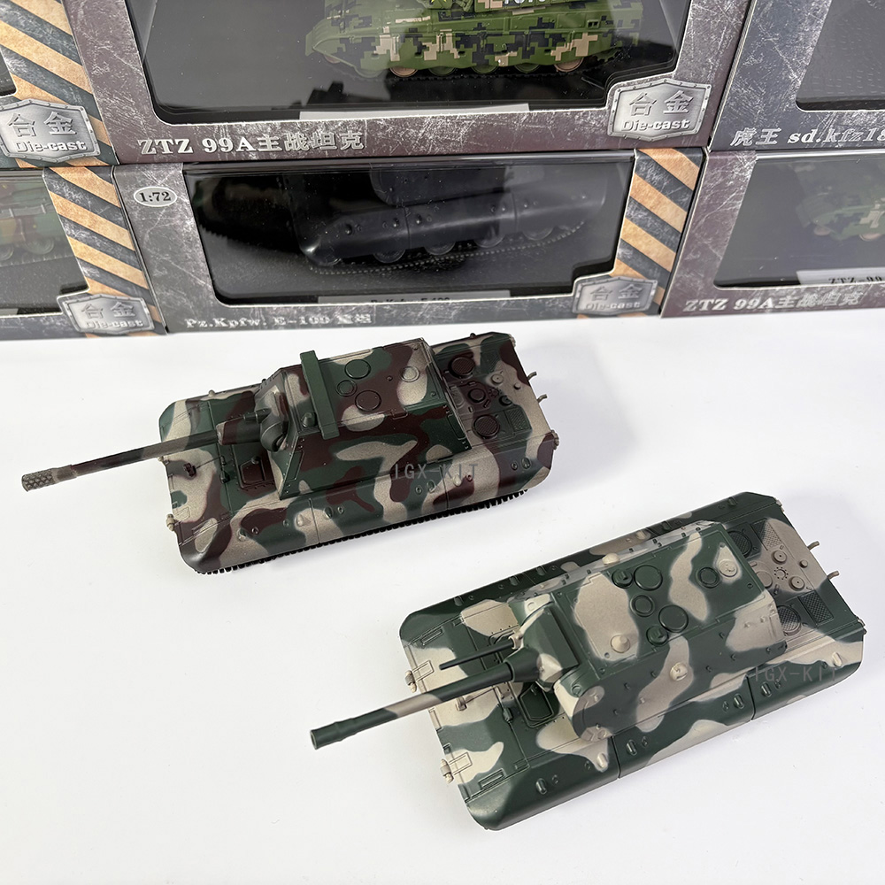 1/72 scale German E-100 heavy  - Model Kit Tank recensione e prezzo