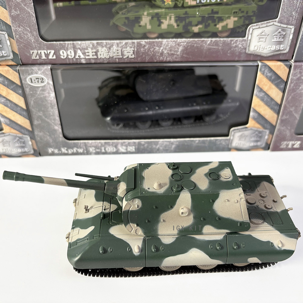 1/72 scale German E-100 heavy  - Model Kit Tank recensione e prezzo