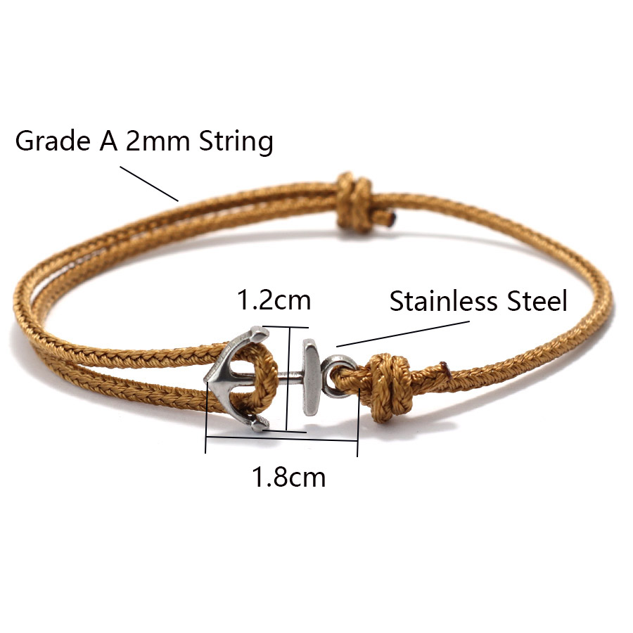 Simple Grade A 2mm Rope Bracel - Model Kit Quick recensione e prezzo