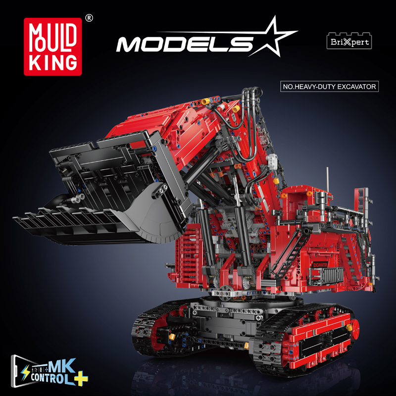 Mould King 17070 17071 Technic - Model Kit Excavator recensione e prezzo