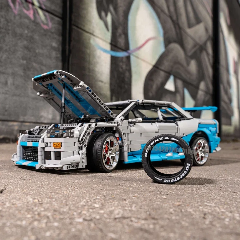 3383PCS supercar model buiding - Model Kit R34 recensione e prezzo
