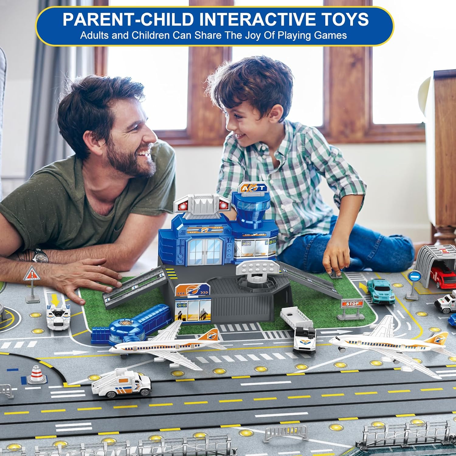 Children's Airport Scene Toy S - Model Kit Plane recensione e prezzo