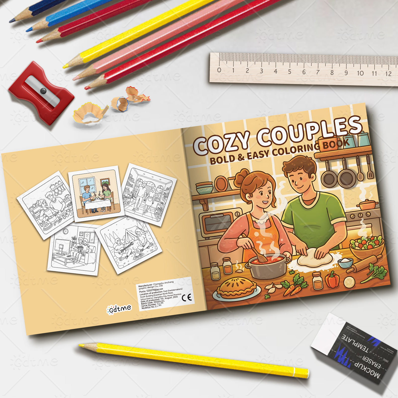 COZY COUPLES Bold-easy Pattern - Model Kit Quick recensione e prezzo