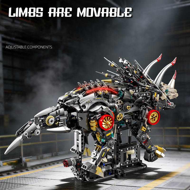 Mechanical Triceratops Buildin - Model Kit Dinosaur recensione e prezzo