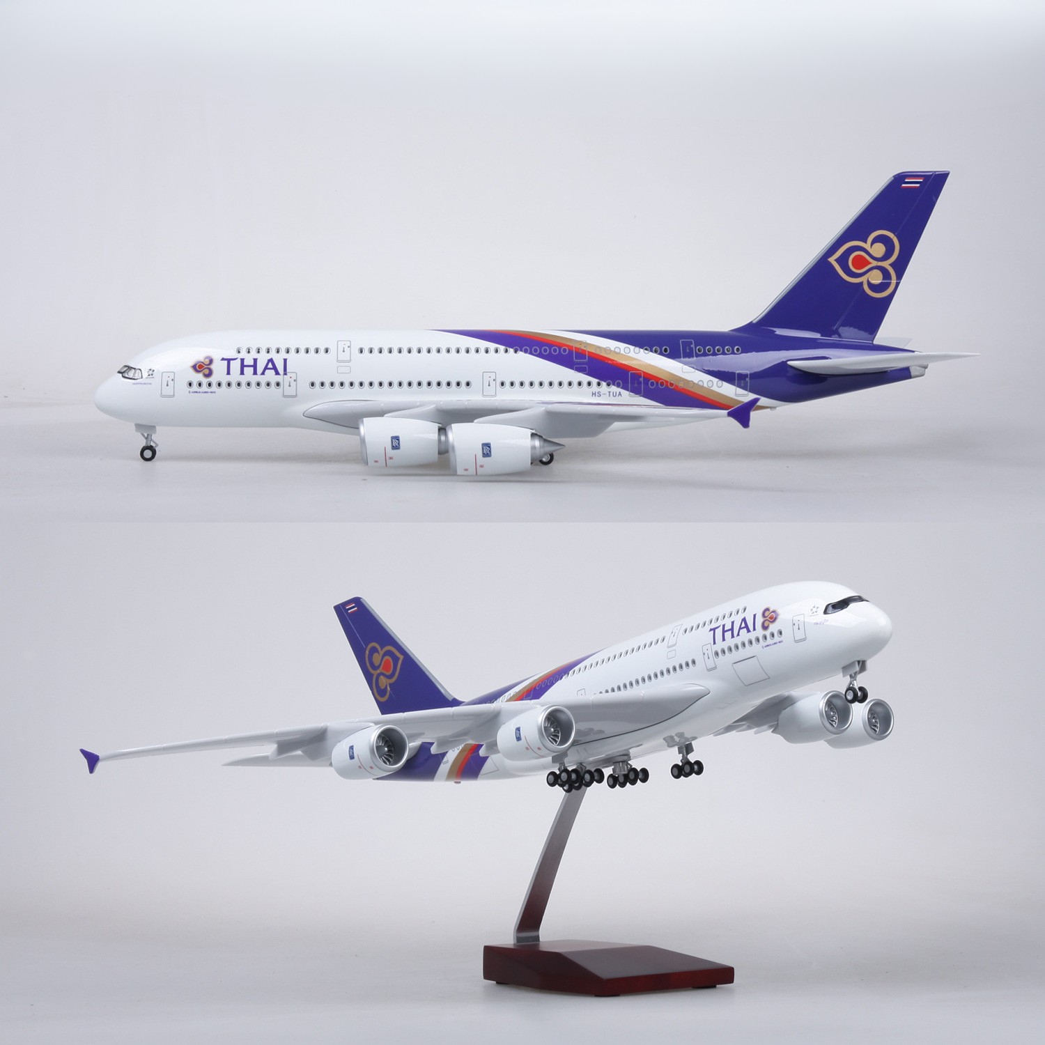 1/160 Scale Thai A380 Diecast  - Model Kit Plane recensione e prezzo