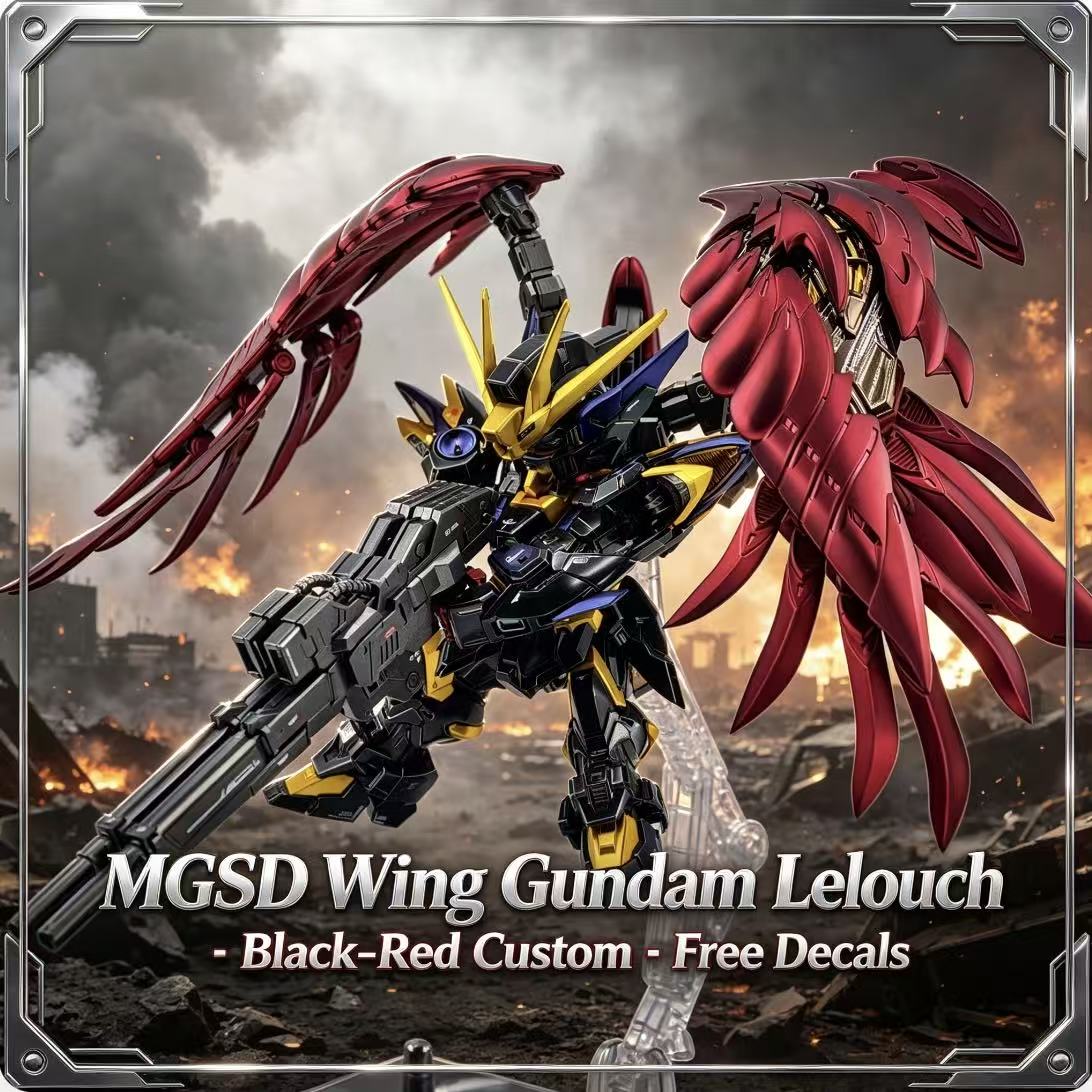 MGSD Wing Lelouch Color Scheme - Gundam Model Mg recensione e prezzo