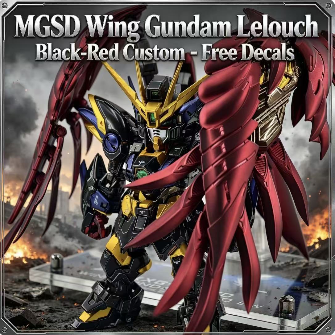 MGSD Wing Lelouch Color Scheme - Gundam Model Mg recensione e prezzo