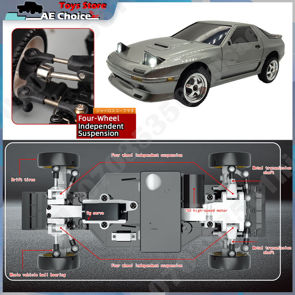LD1804 RC Car LD1802 RC Drift  - Model Kit Ae86 recensione e prezzo