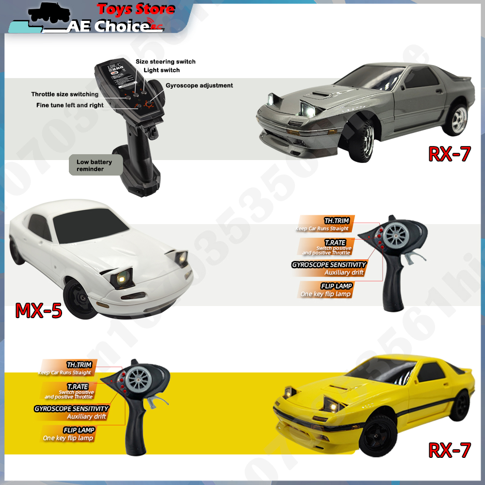 LD1804 RC Car LD1802 RC Drift  - Model Kit Ae86 recensione e prezzo
