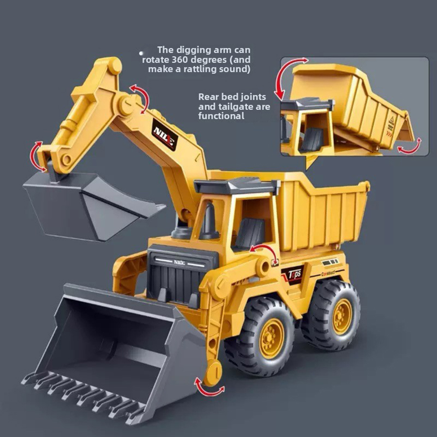 1pcs Excavator Truck Model Toy - Model Kit Excavator recensione e prezzo