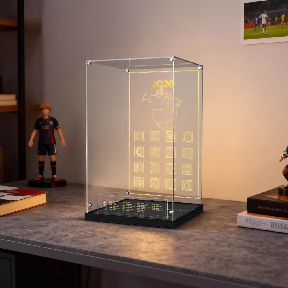 Luxury Lighting Acrylic Dustpr - Model Kit Display Case recensione e prezzo