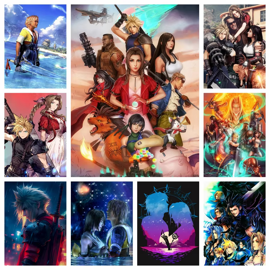 Final Fantasy Game Cartoon Des - Model Kit Final Fantasy recensione e prezzo