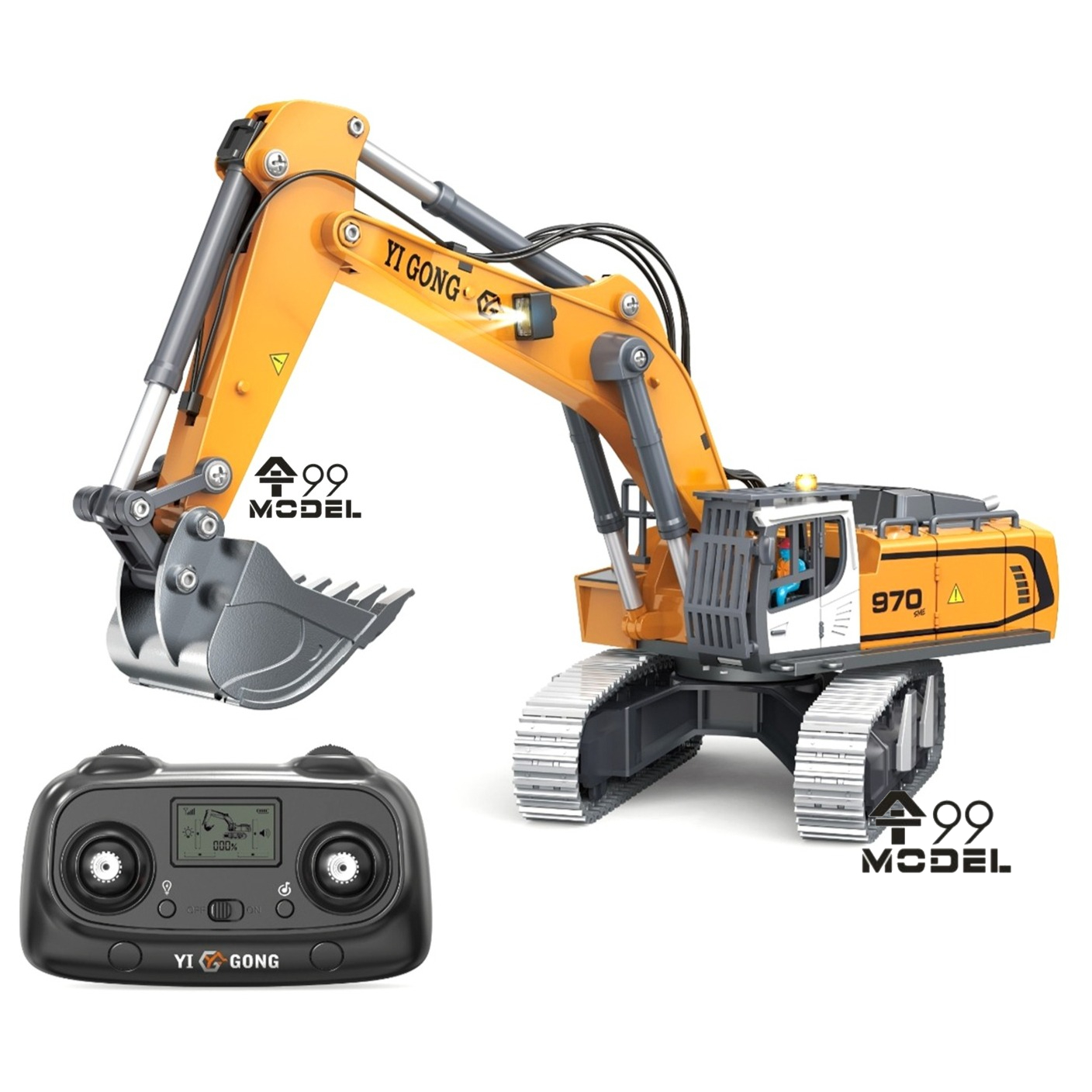 970 RC Mini Excavator 1/50 Sca - Model Kit Excavator recensione e prezzo