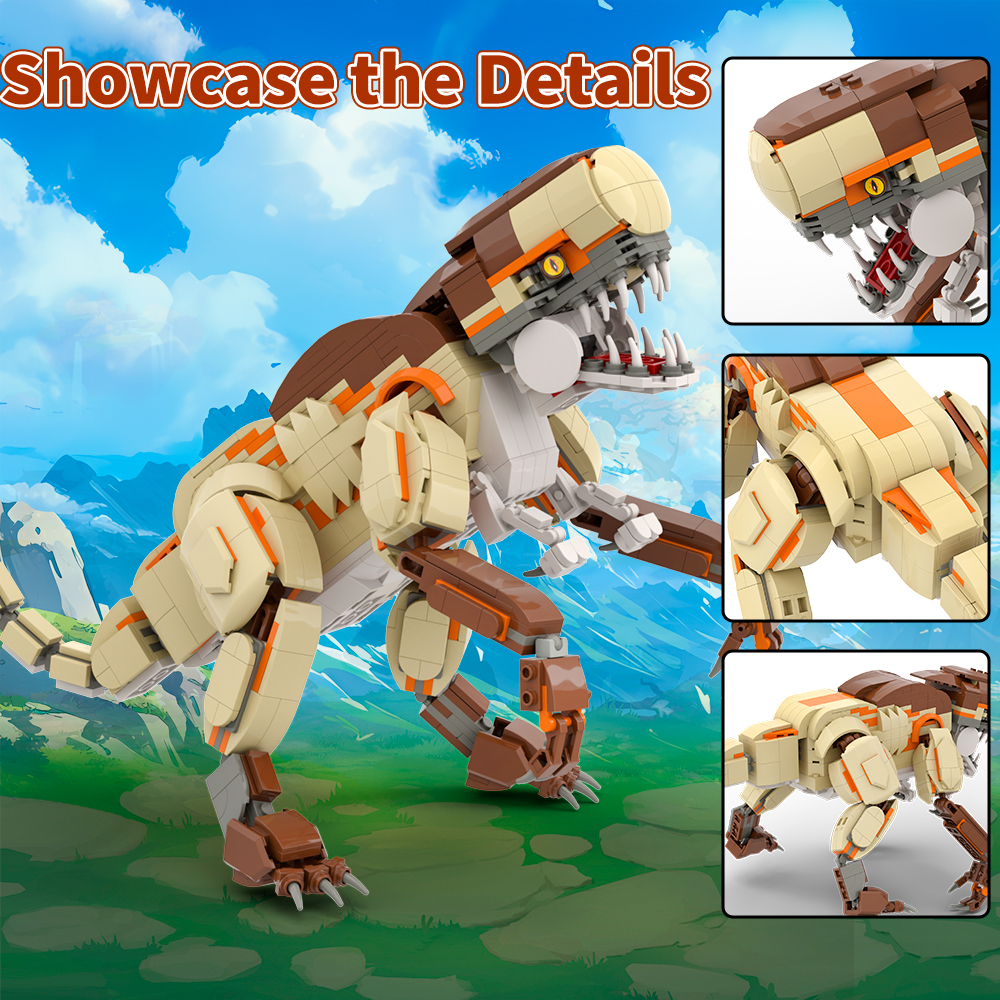 Giant Dinosaur Building Blocks - Model Kit Dinosaur recensione e prezzo