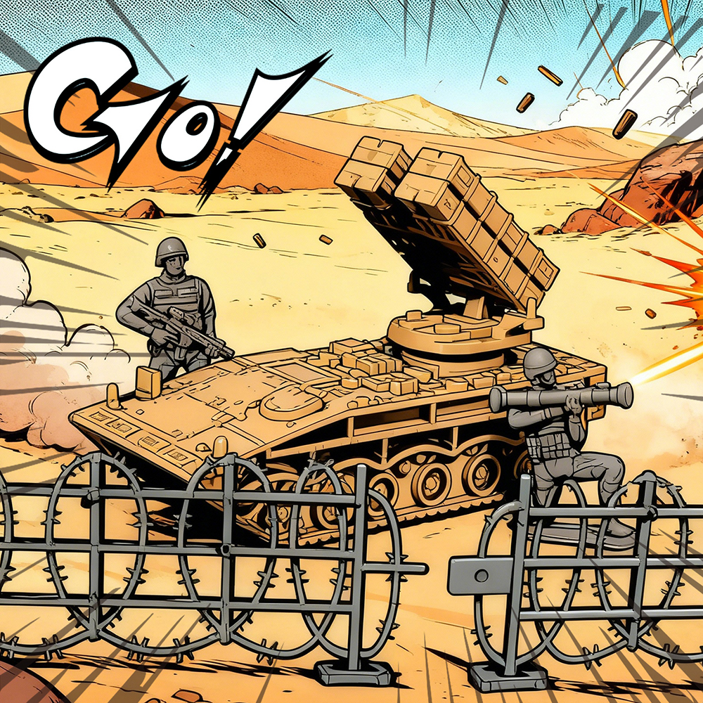 ViiKONDO Army Men Toy Military - Model Kit Tank recensione e prezzo