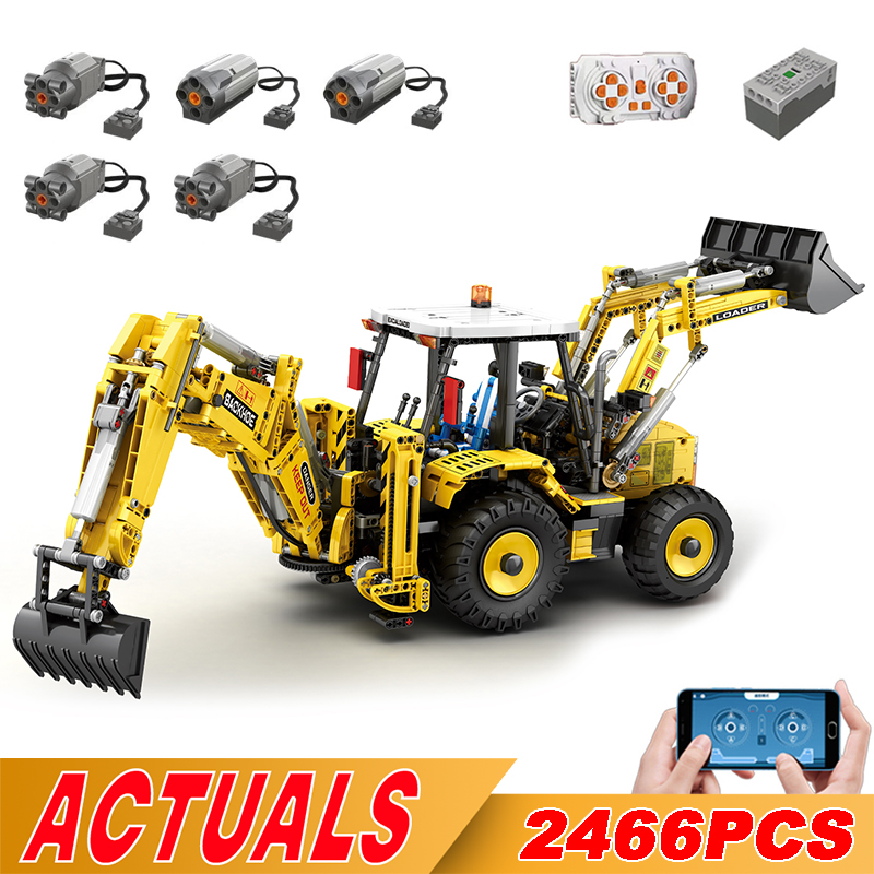 NEW 2466pcs Bulldozer Excavato - Model Kit Excavator recensione e prezzo