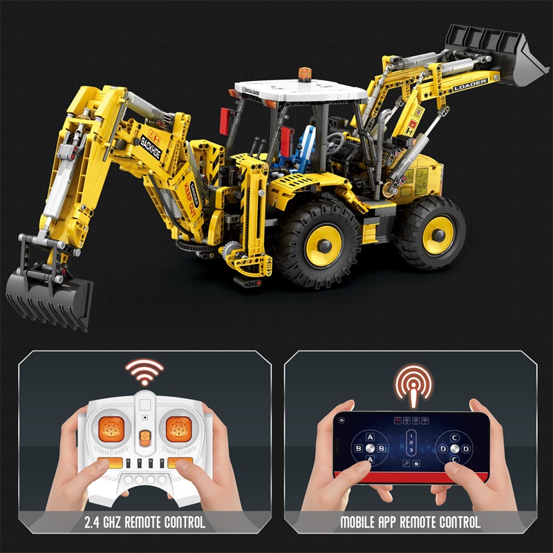 NEW 2466pcs Bulldozer Excavato - Model Kit Excavator recensione e prezzo