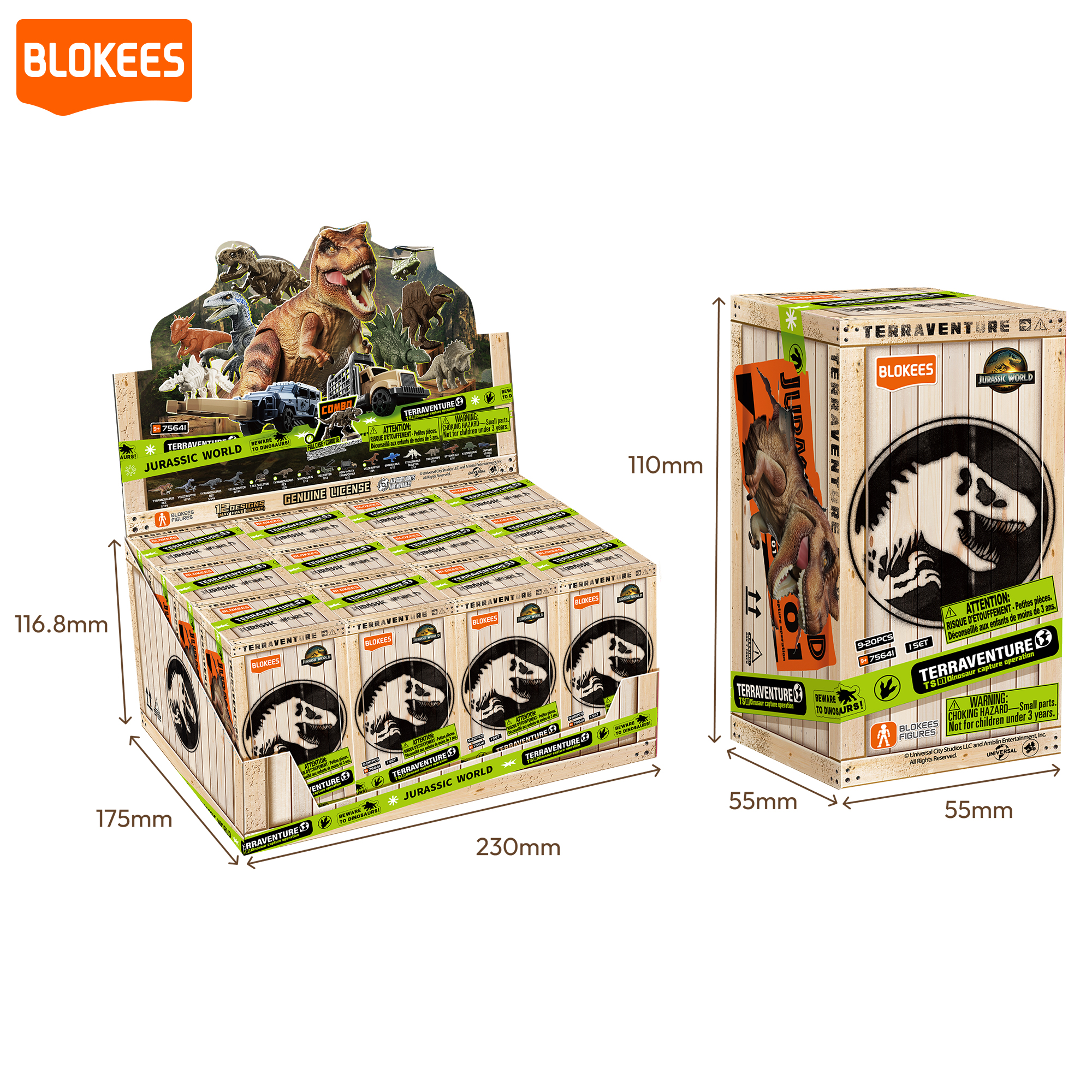Blokees Jurassic World Terrave - Model Kit Dinosaur recensione e prezzo