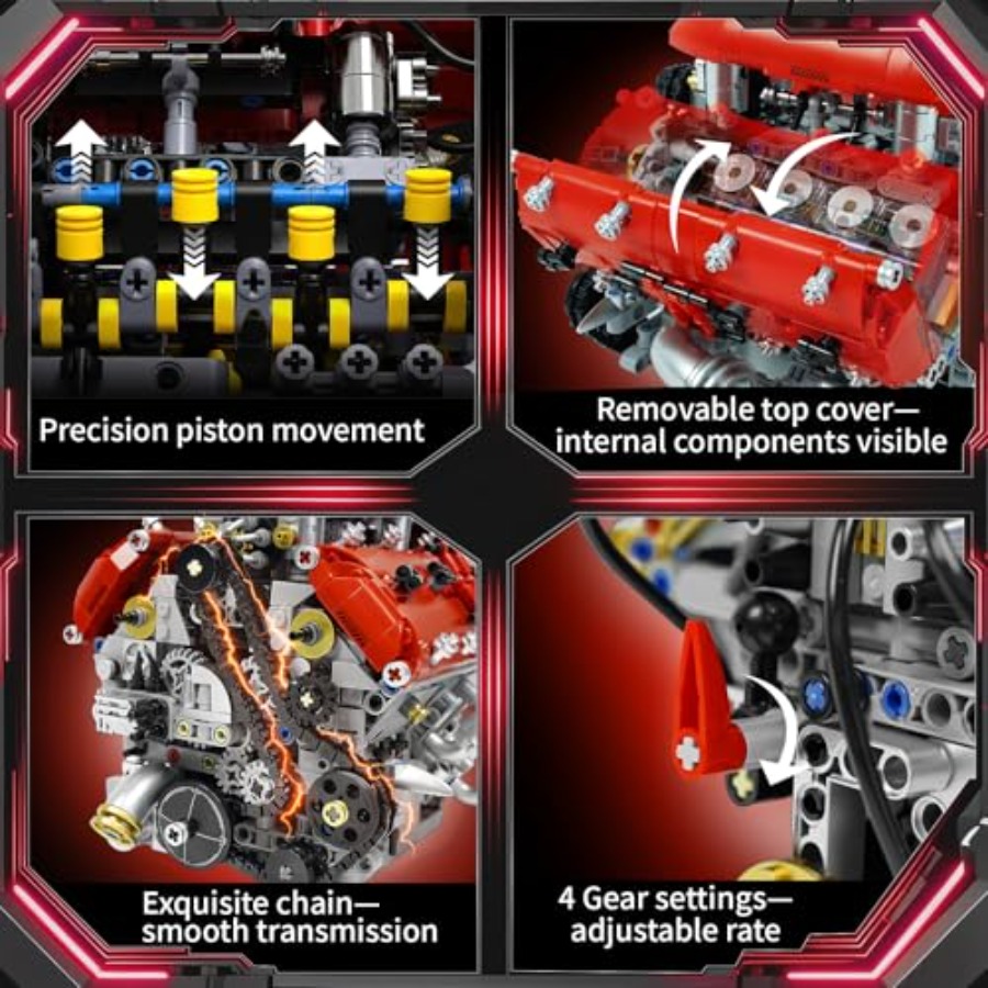 V8 Engine Model Kit for Desk D - Model Kit V8 recensione e prezzo