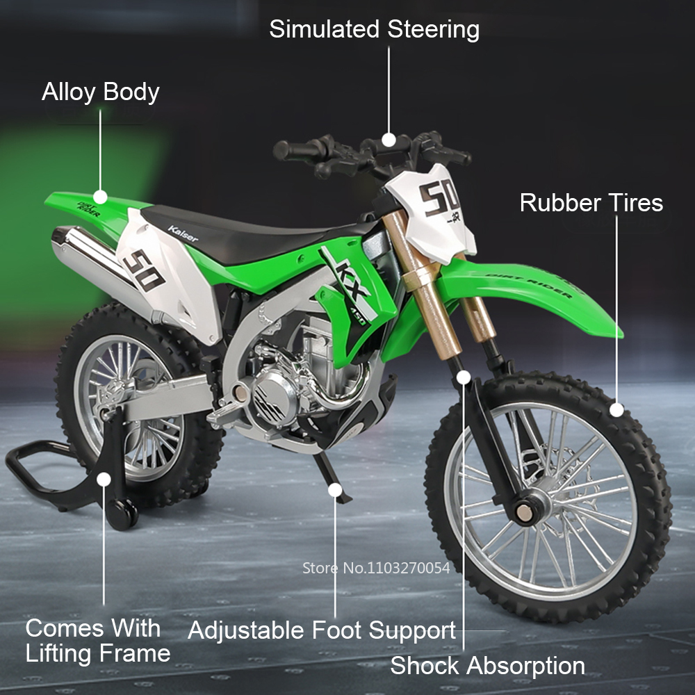 1:12 Kawasaki KX450 NINJA 400  - Model Kit Harley Davidson recensione e prezzo