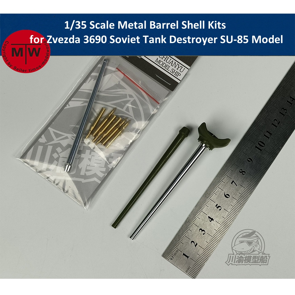 1/35 Scale Metal Barrel Shell  - Model Kit Zvezda recensione e prezzo