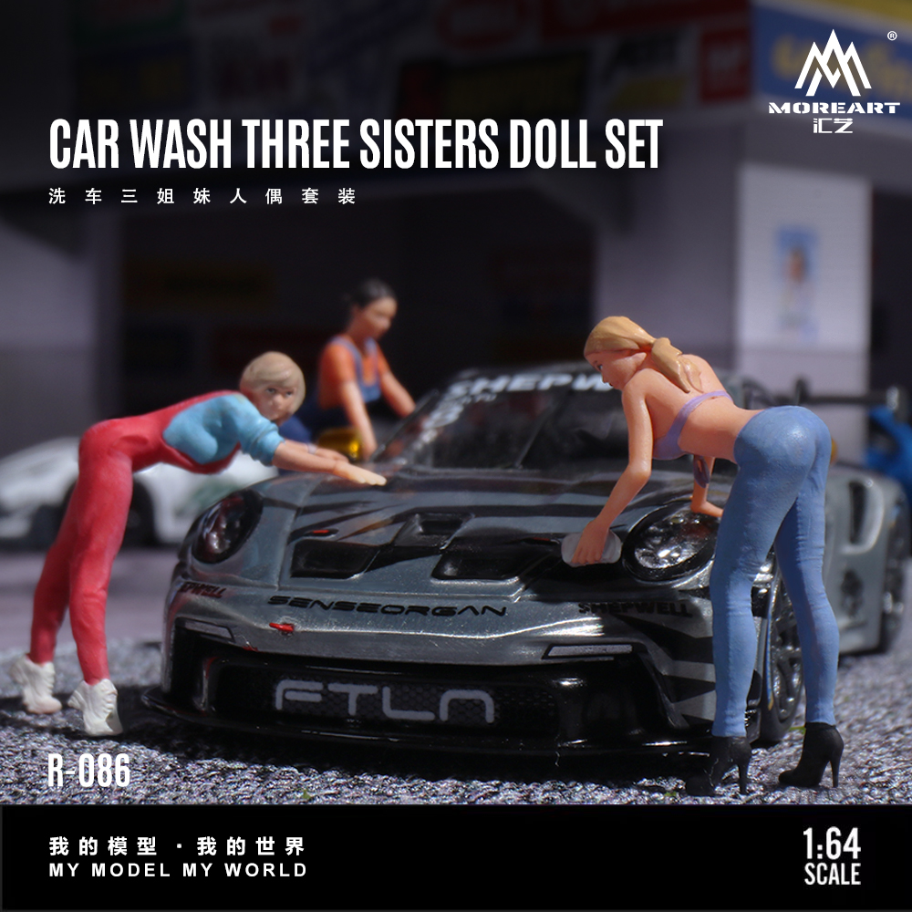 More Art 1:64 Three Sisters Ca - Model Kit Cars recensione e prezzo