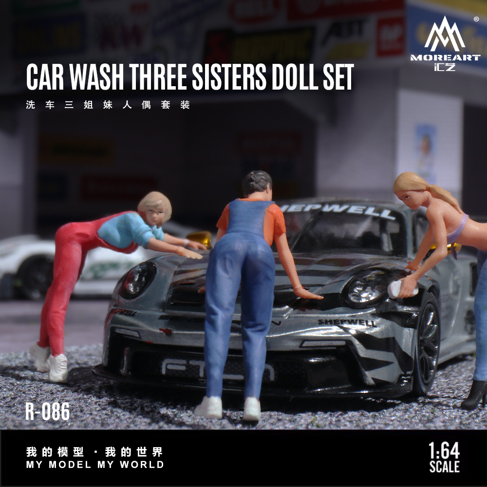 More Art 1:64 Three Sisters Ca - Model Kit Cars recensione e prezzo