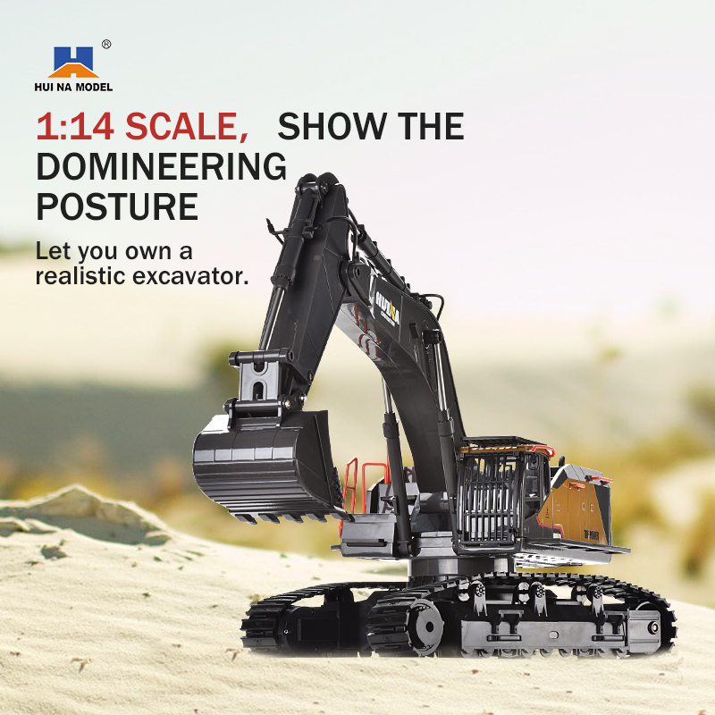 HUINA 1592 Alloy Excavator Tru - Model Kit Excavator recensione e prezzo