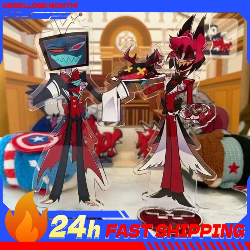 2pcs Hazbin Anime Peripherals  - Model Kit Holder recensione e prezzo