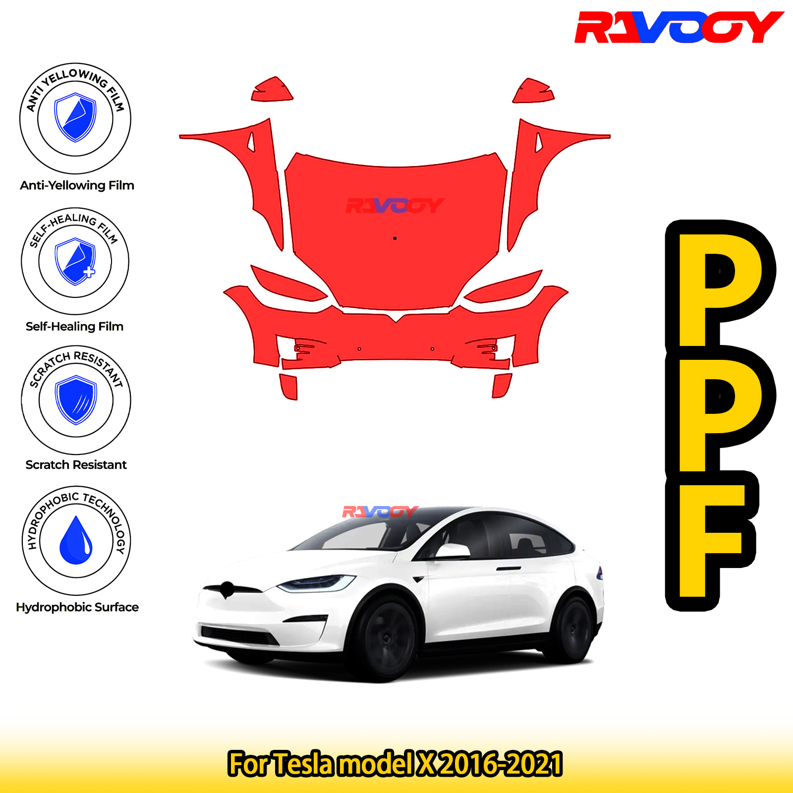For Tesla model X 2016-2021 Gl - Paint Model Kit recensione e prezzo