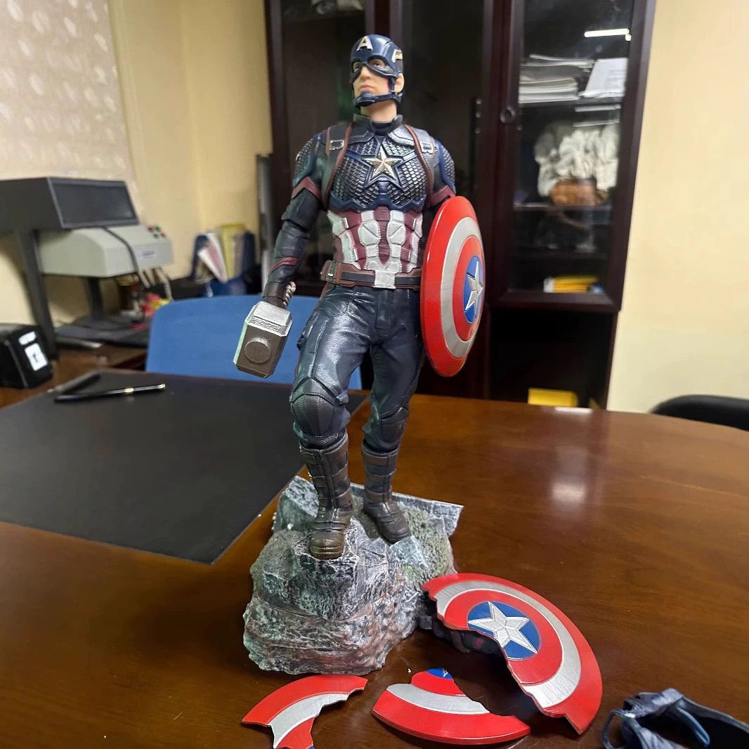 Captain America Endgame Statue - Model Kit Final Fantasy recensione e prezzo