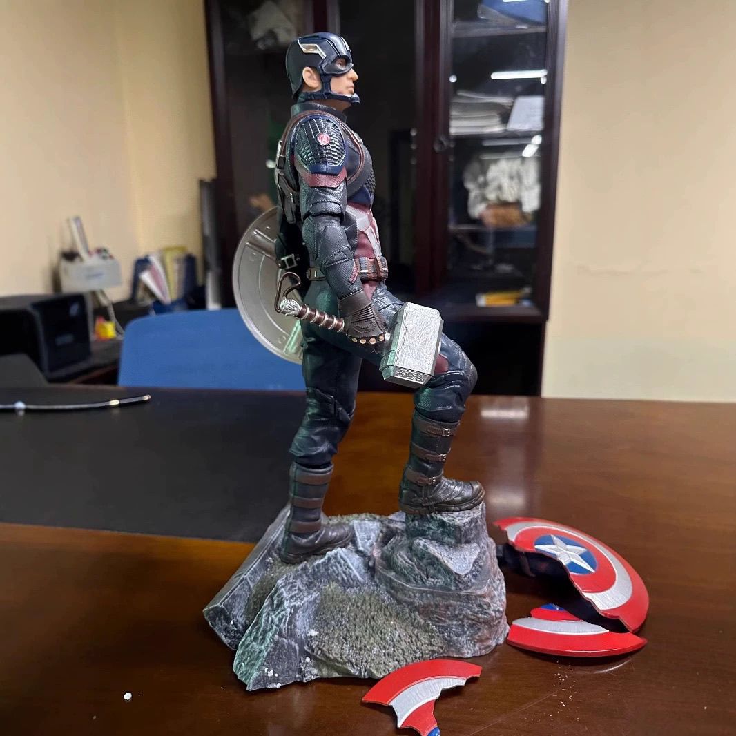 Captain America Endgame Statue - Model Kit Final Fantasy recensione e prezzo