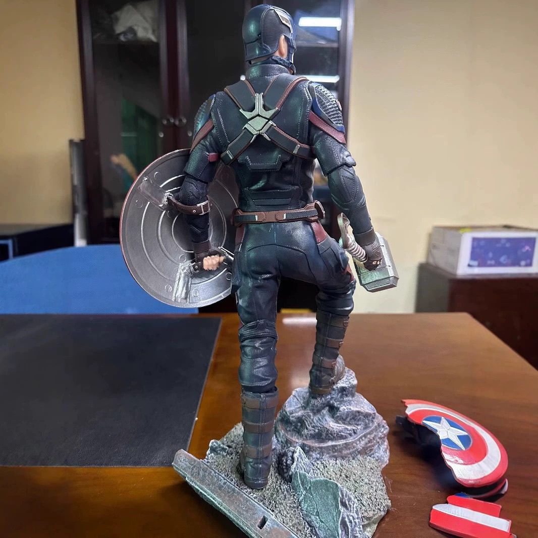 Captain America Endgame Statue - Model Kit Final Fantasy recensione e prezzo