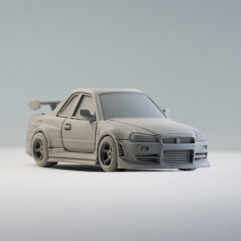 Nissan GTR R34 car model assem - Model Kit R34 recensione e prezzo