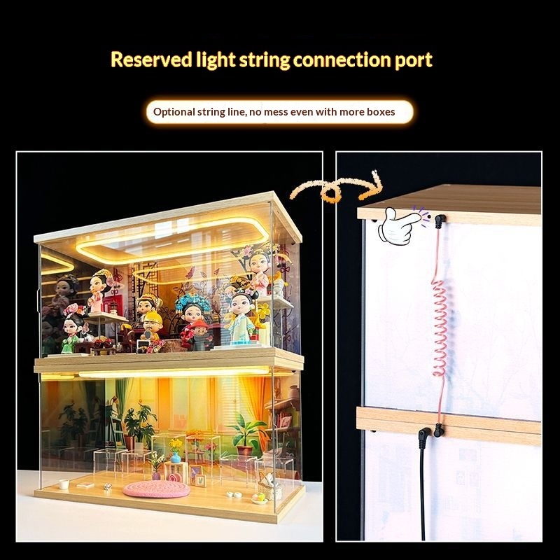 Acrylic Lighted Clear Display  - Model Kit Display Case recensione e prezzo