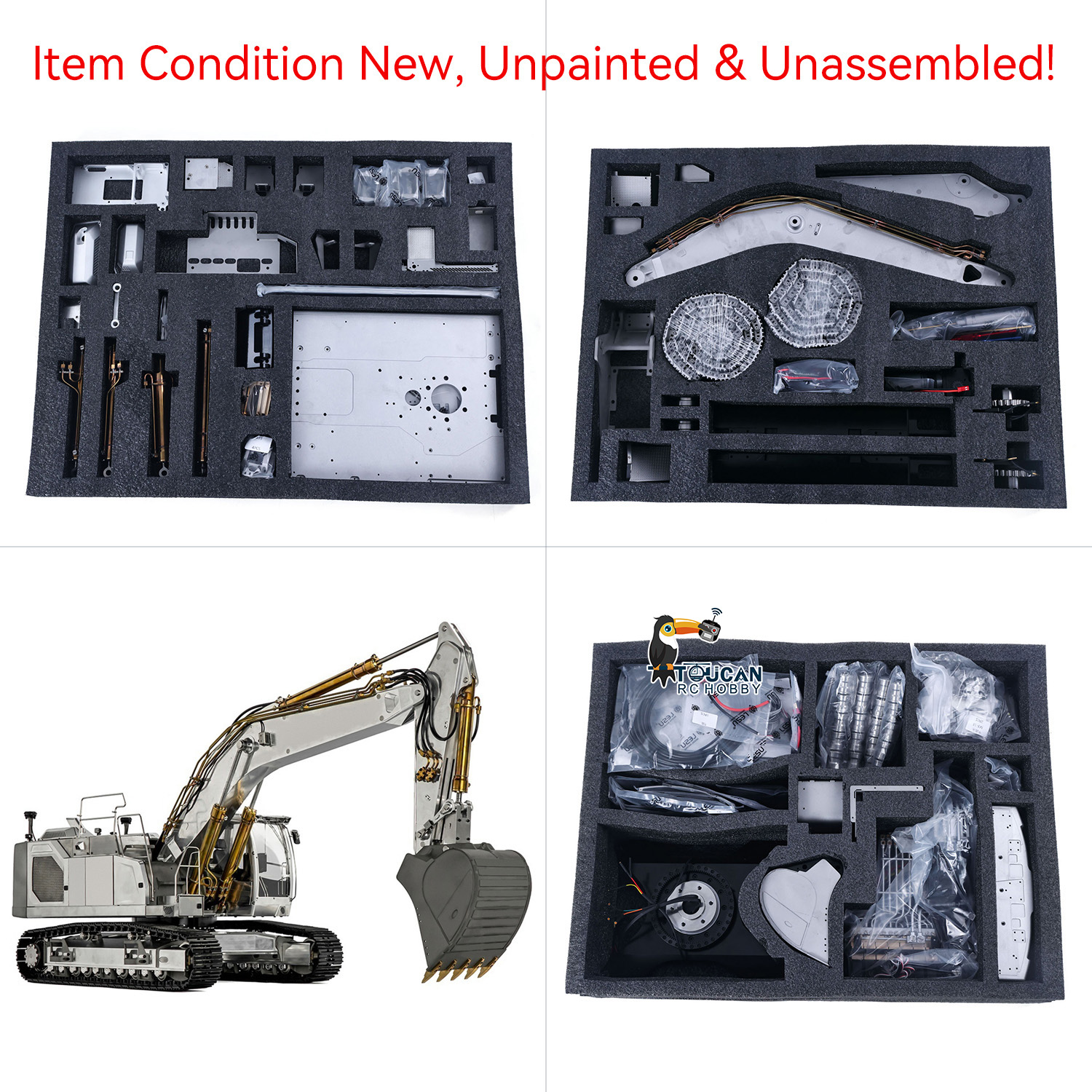 1/14 LESU LR945 KIT RC Hydraul - Model Kit Excavator recensione e prezzo