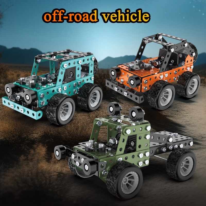 DIY Metal Building Block Assem - Model Kit Excavator recensione e prezzo