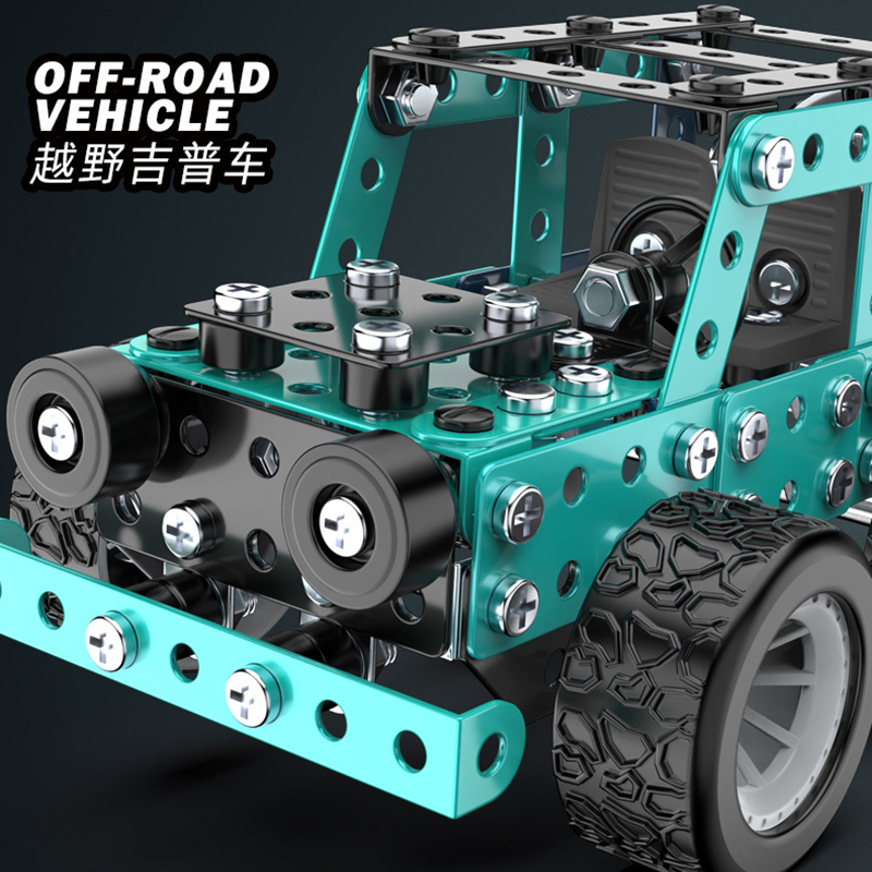 DIY Metal Building Block Assem - Model Kit Excavator recensione e prezzo
