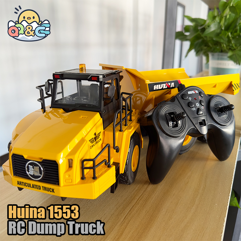 1/18 Rc Truck Dumper Huina 155 - Model Kit Excavator recensione e prezzo
